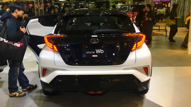 Illustration for article titled Toyota Modified The Living Hell Out Of Its Chunky C-HR Hatchback